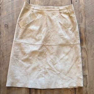 Isaac Mizrahi Tan Pencil Skirt